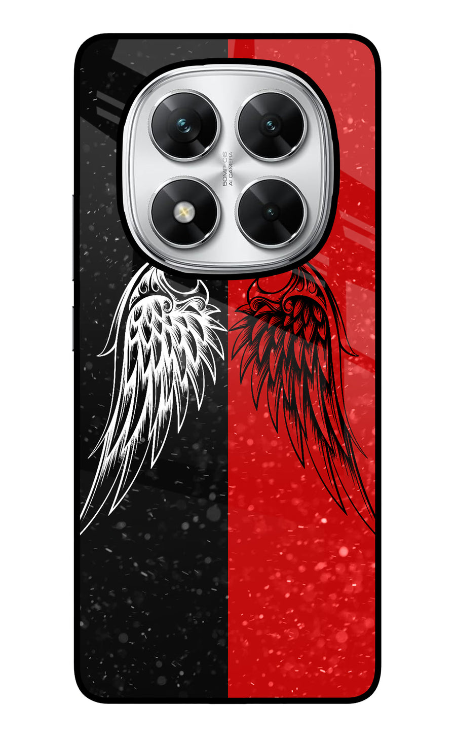 Wings Poco X7 5G Back Cover, Glass case