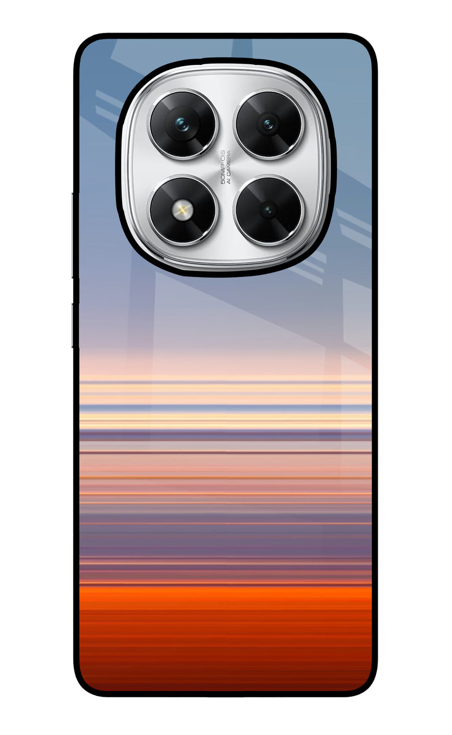 Morning Colors Poco X7 5G Back Cover, Glass case