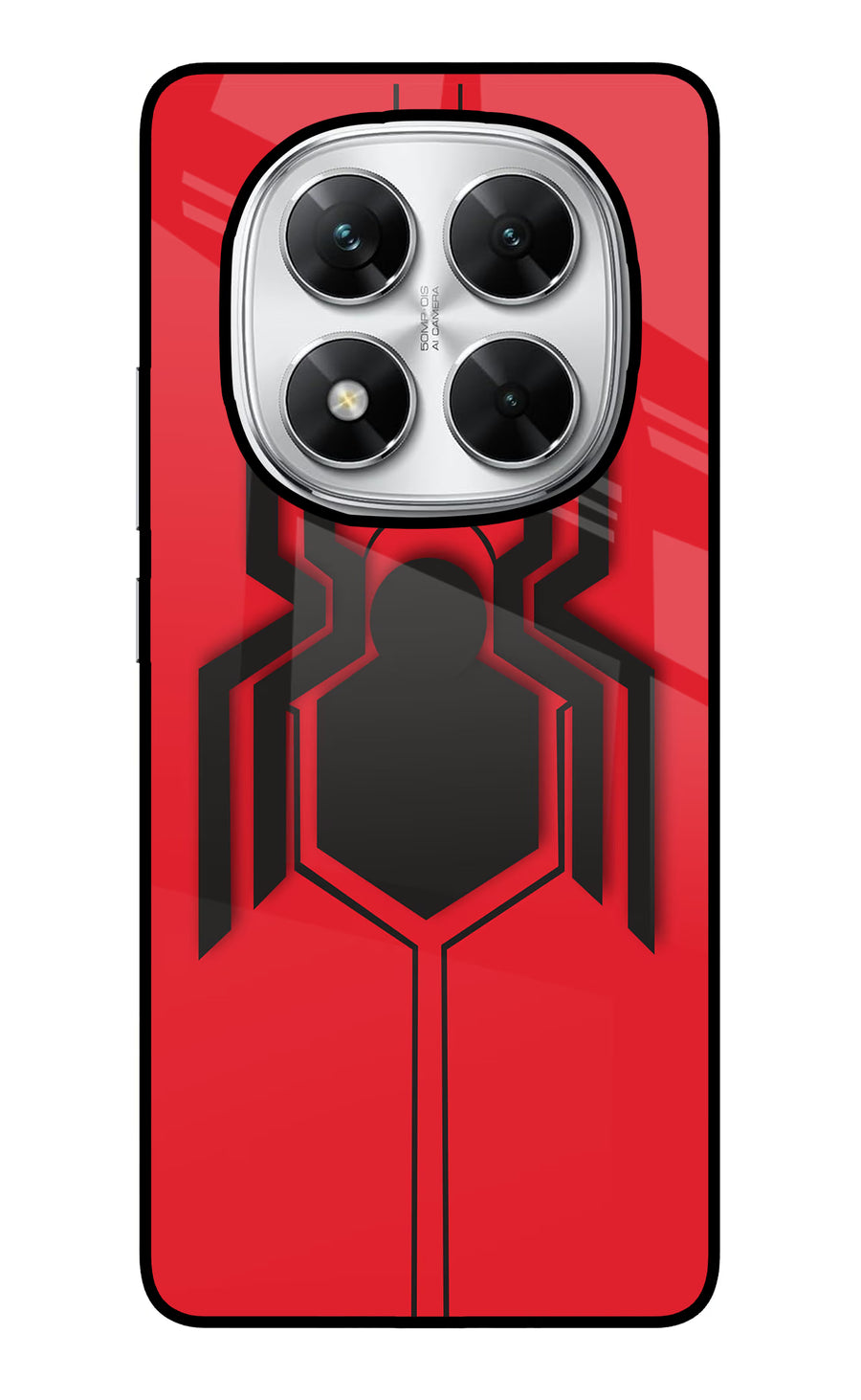 Spider Poco X7 5G Back Cover, Glass case