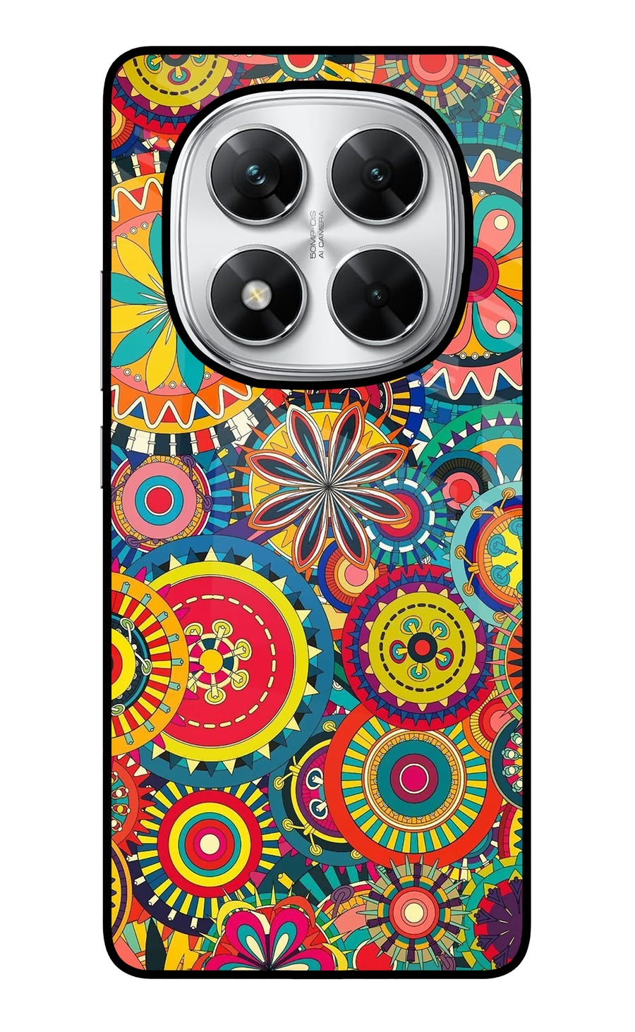 Gol Gol Art Poco X7 5G Back Cover, Glass case