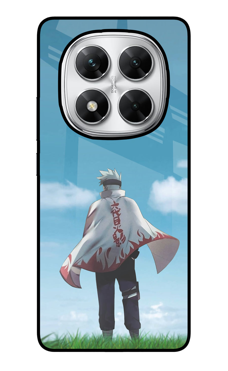 Kakashi Poco X7 5G Back Cover, Glass case