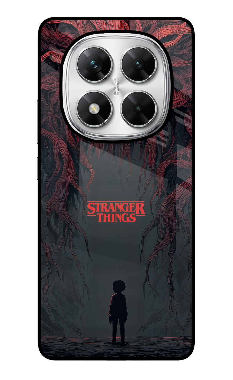 Ordinary Things Dark Side Poco X7 5G Back Cover, Glass case