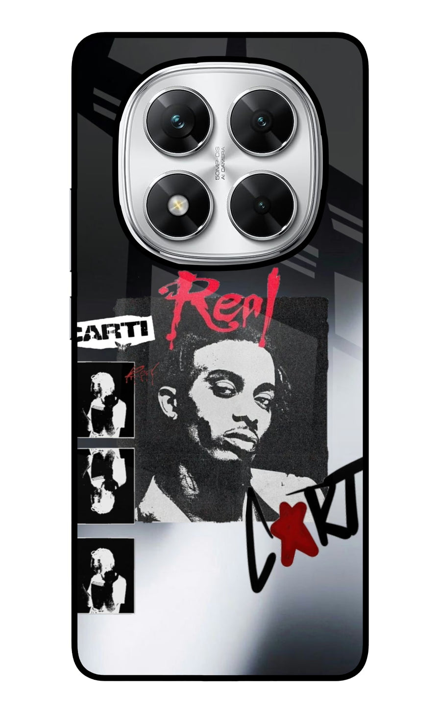 Playboi Carti Poco X7 5G Back Cover, Glass case