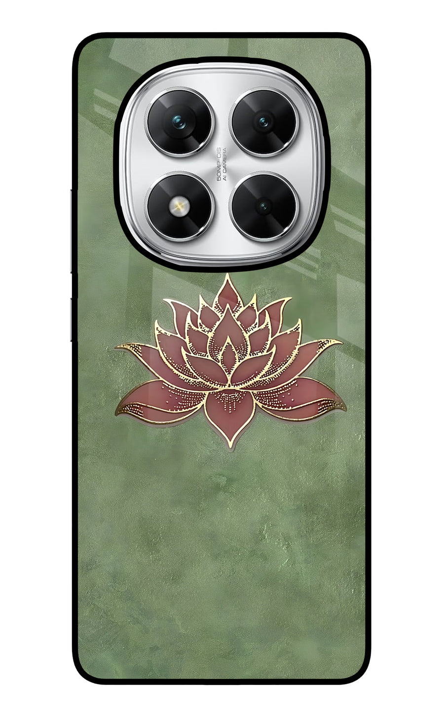 Lotus Grace Poco X7 5G Back Cover, Glass case