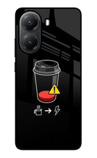 Coffee Poco X7 Pro 5G Glass Case Back Cover by Casekaro