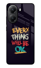 Everything Will Be Ok Poco X7 Pro 5G Glass Case Back Cover by Casekaro