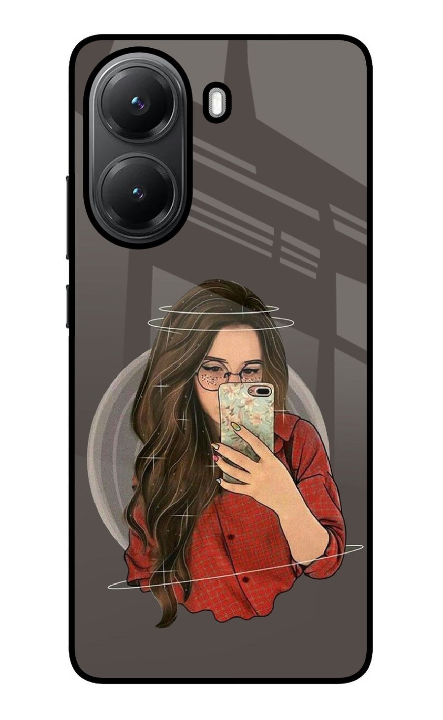 Selfie Queen Poco X7 Pro 5G Back Cover, Glass case