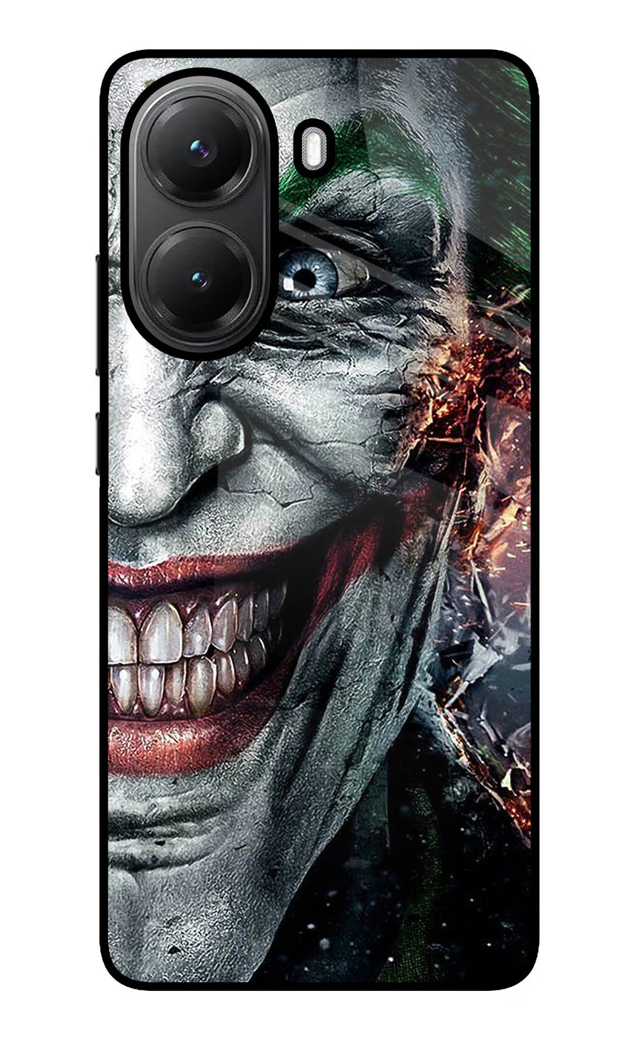 Joker Cam Poco X7 Pro 5G Back Cover, Glass case