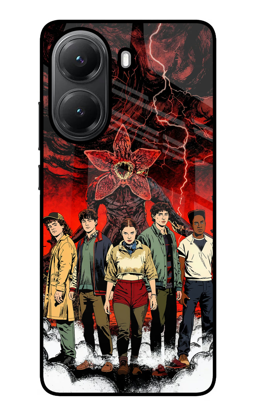 Ordinary Things Characters Poco X7 Pro 5G Back Cover, Glass case