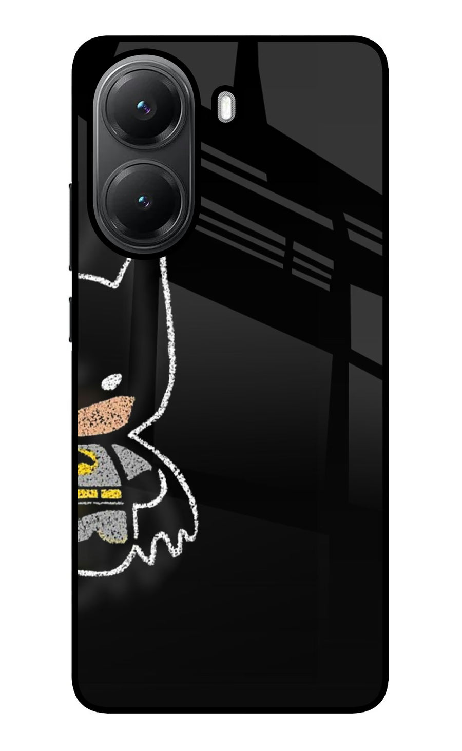 Bat Kitty Poco X7 Pro 5G Back Cover, Glass case
