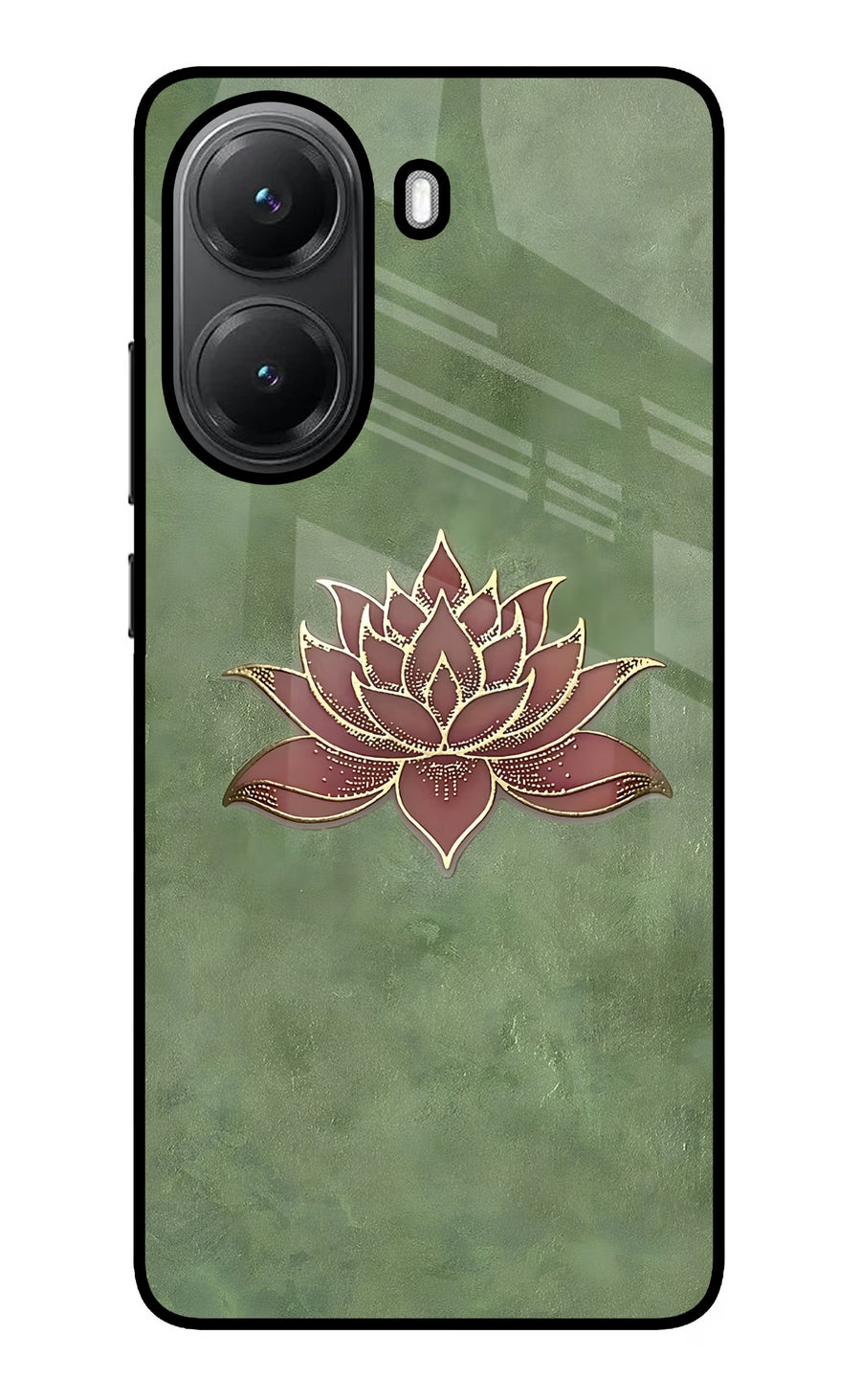 Lotus Grace Poco X7 Pro 5G Back Cover, Glass case