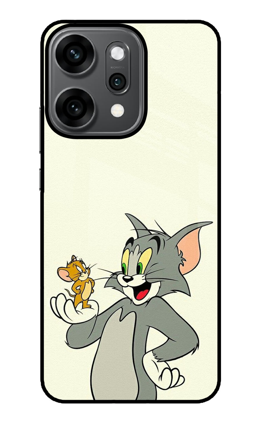 Tom & Jerry Oppo Reno14 Pro 5G Back Cover, Glass case