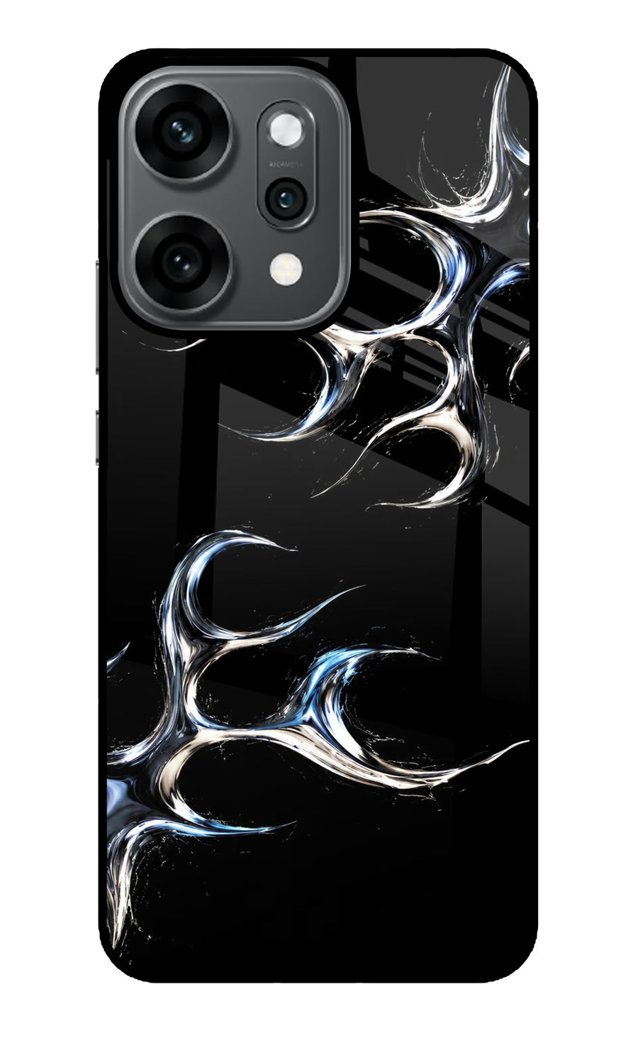 Chrome Tribal Oppo Reno14 Pro 5G Back Cover, Glass case