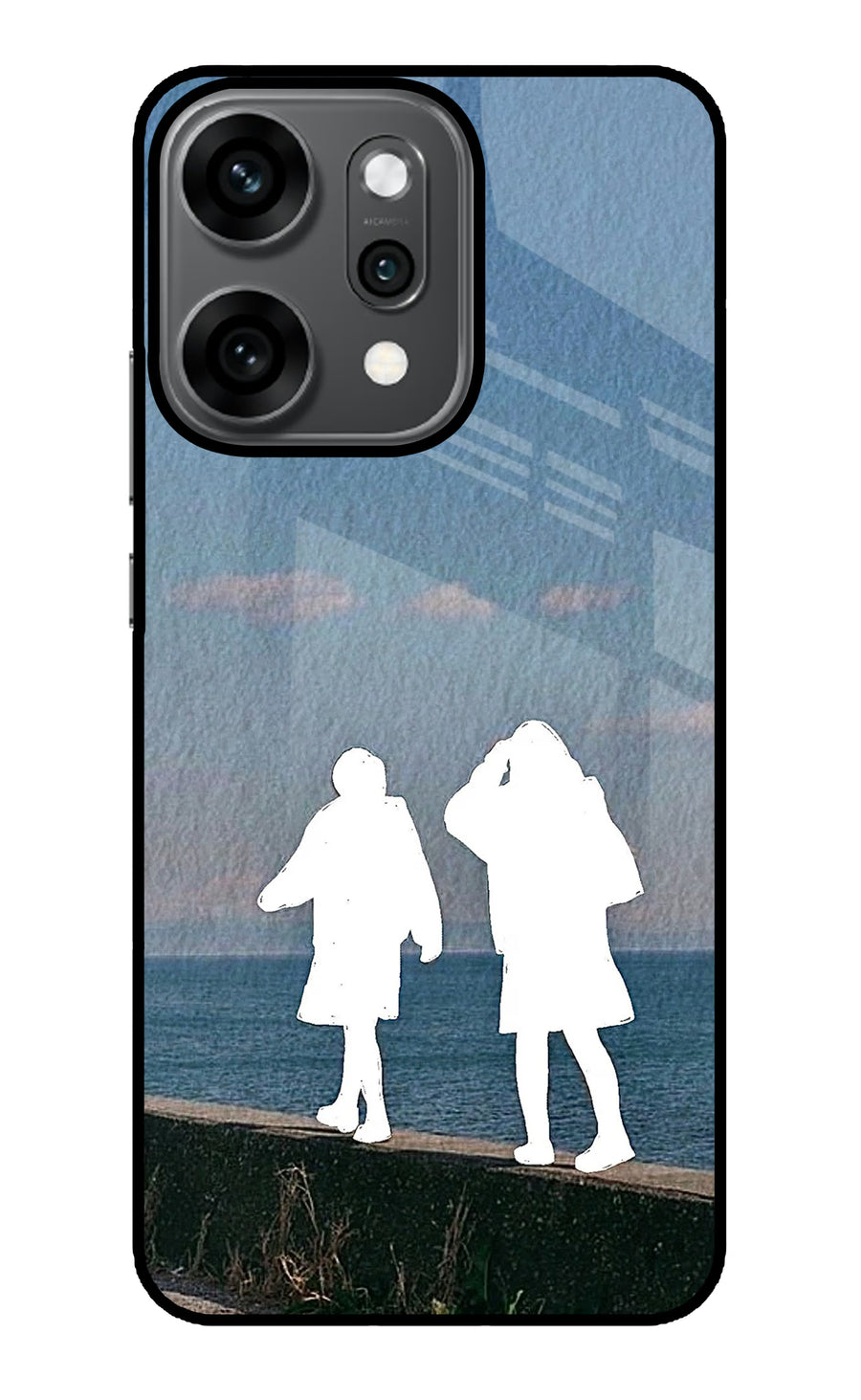 Coastal Dream Oppo Reno14 Pro 5G Back Cover, Glass case