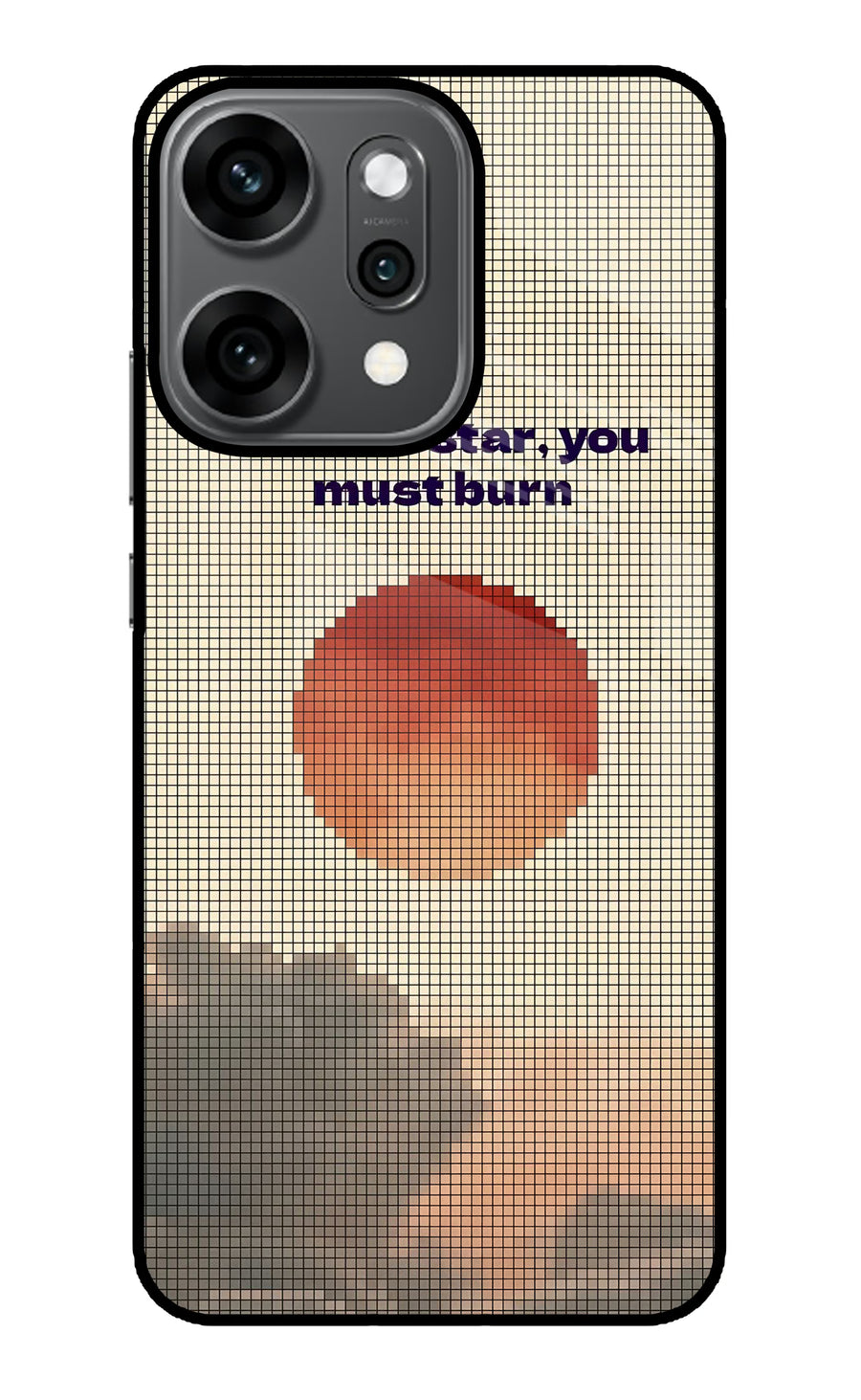 Pixel Sun Oppo Reno14 Pro 5G Back Cover, Glass case