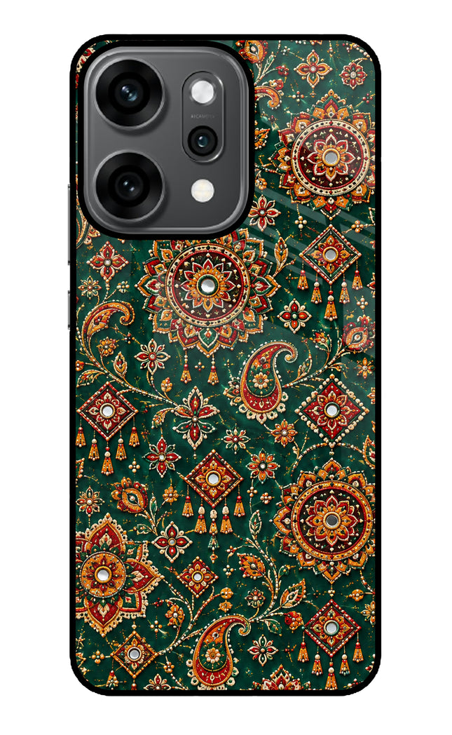 Green Pataka Oppo Reno14 Pro 5G Glass Case