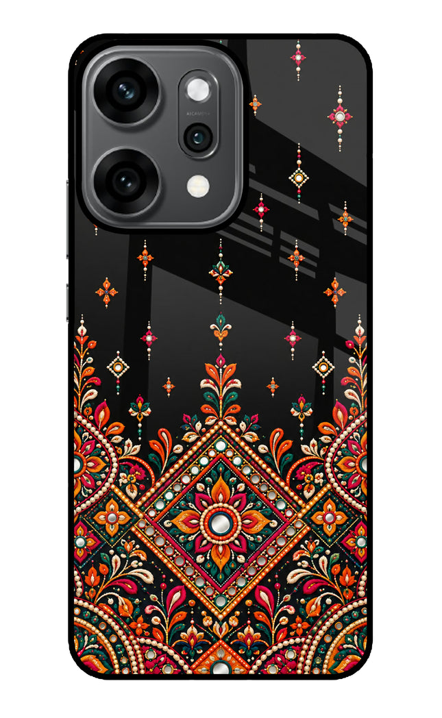 Noir Mehfil Oppo Reno14 Pro 5G Glass Case