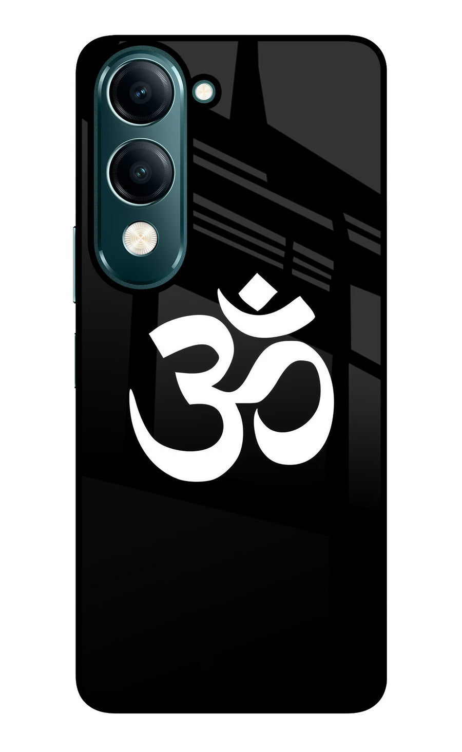 Om Vivo Y19 5G Back Cover, Glass case