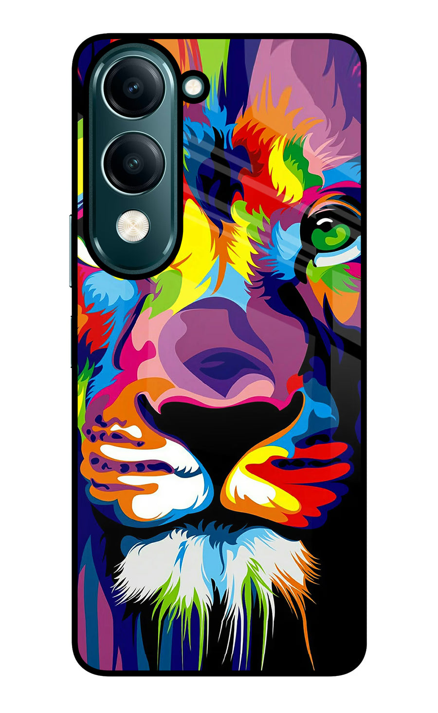Lion Vivo Y19 5G Back Cover, Glass case