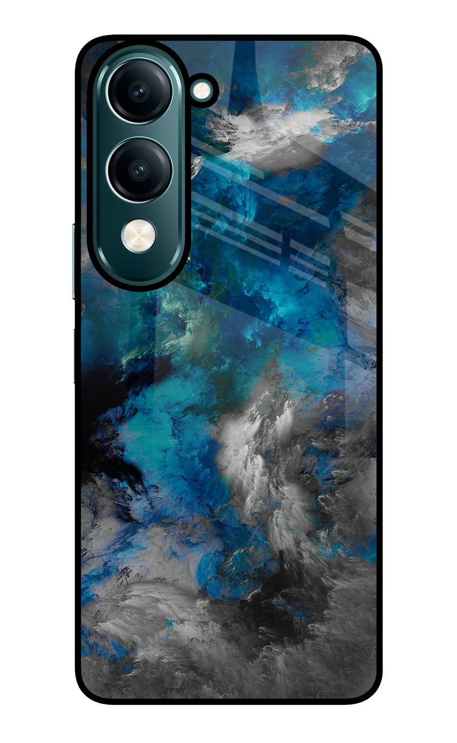 Artwork Vivo Y19 5G Back Cover, Glass case