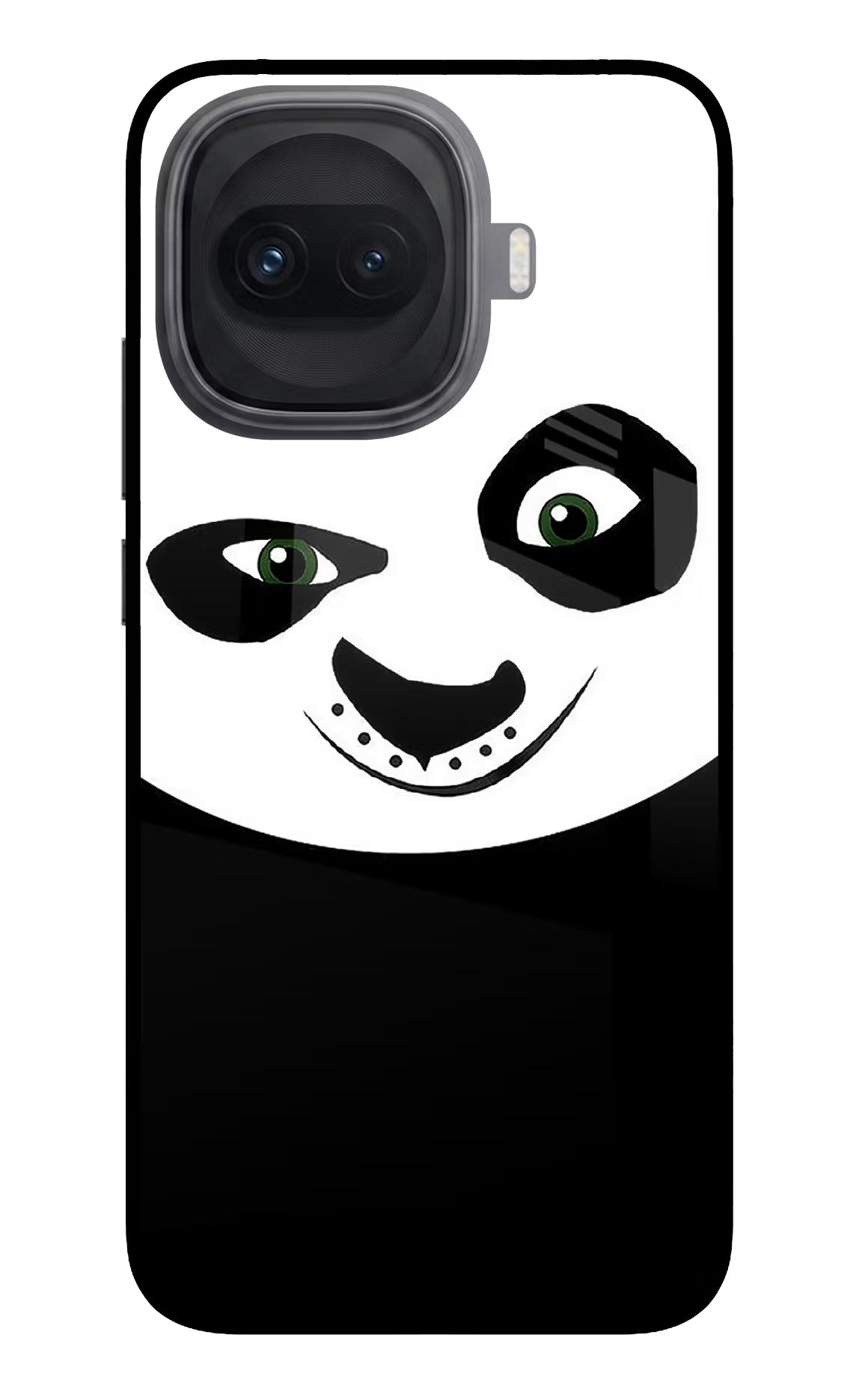 Panda iQOO 15R 5G Glass Case Back Cover by Casekaro