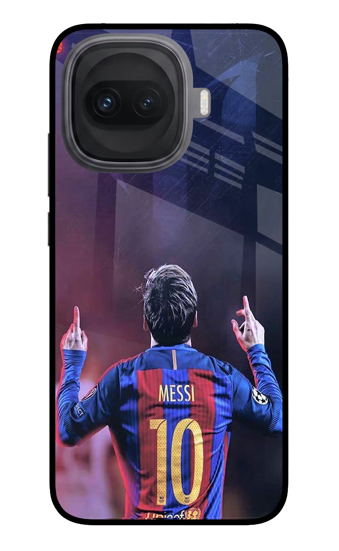 Messi iQOO 15R 5G Glass Case Back Cover by Casekaro