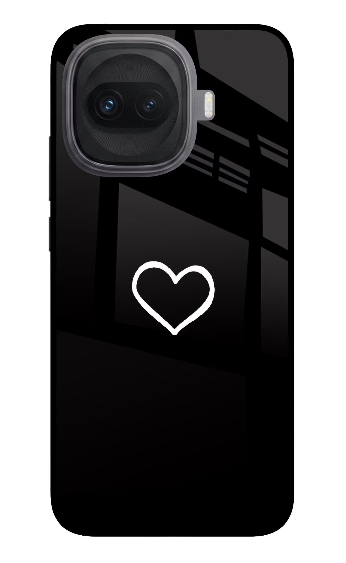 Heart iQOO 15R 5G Glass Case
