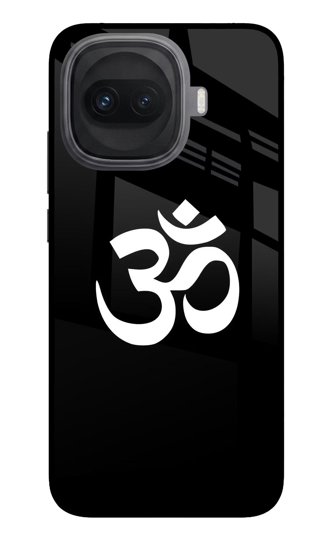 Om iQOO 15R 5G Glass Case Back Cover by Casekaro