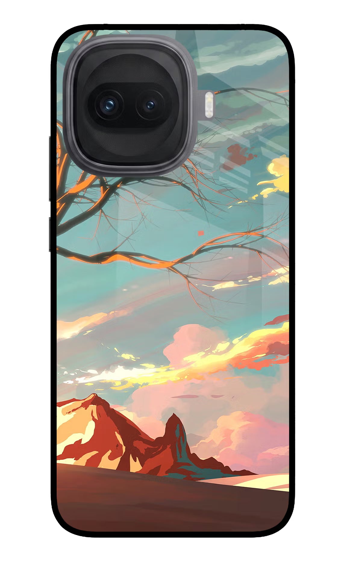 Scenery iQOO 15R 5G Glass Case Back Cover by Casekaro
