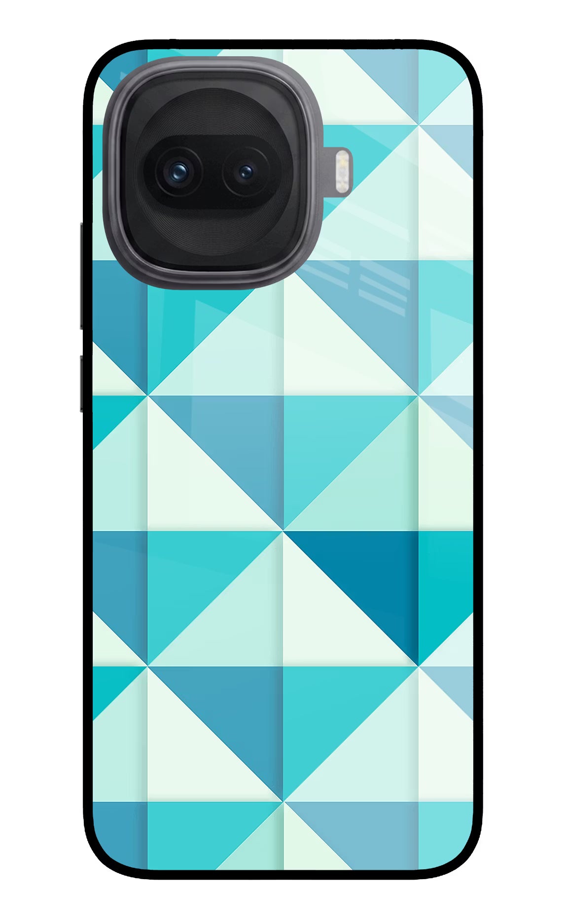 Abstract iQOO 15R 5G Glass Case Back Cover by Casekaro