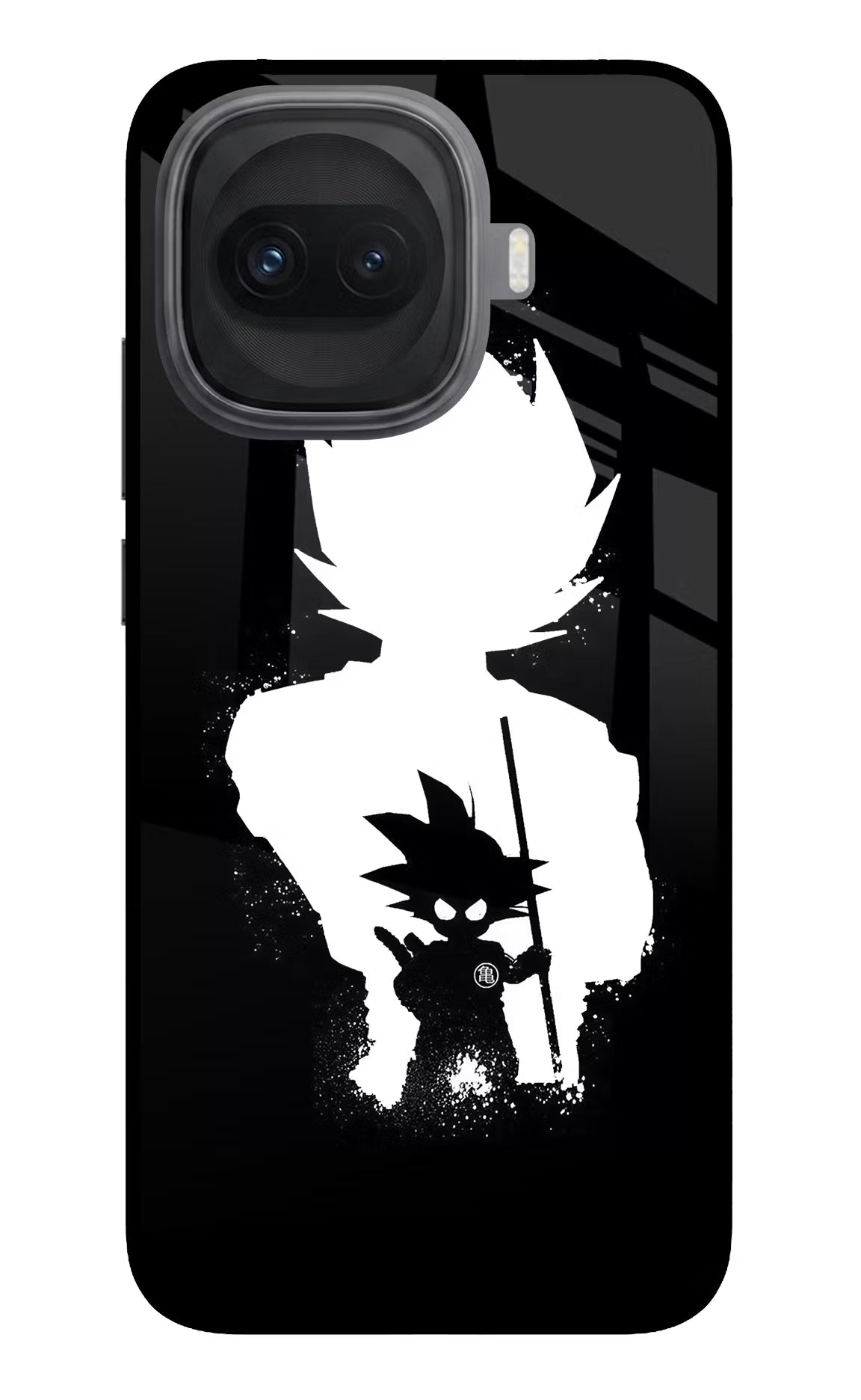 Goku Shadow iQOO 15R 5G Glass Case Back Cover by Casekaro