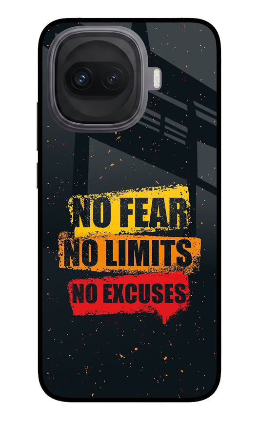 No Fear No Limits No Excuse iQOO 15R 5G Glass Case