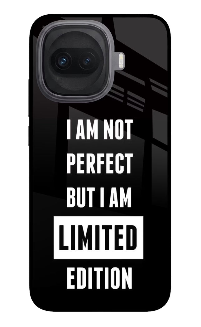 I Am Not Perfect But I Am Limited Edition iQOO 15R 5G Glass Case