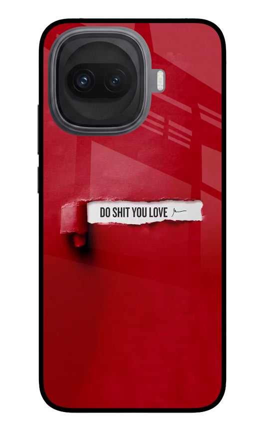Do Shit You Love iQOO 15R 5G Glass Case