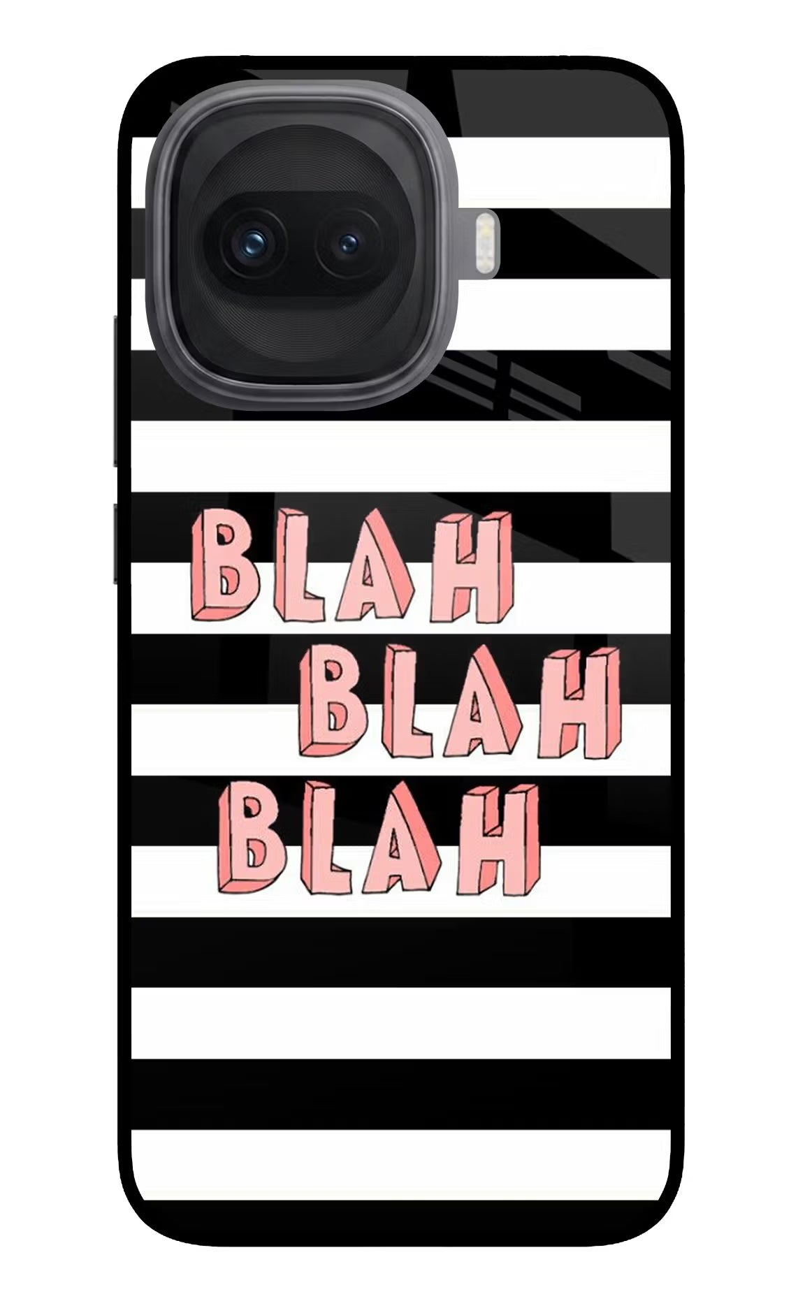 Blah Blah Blah iQOO 15R 5G Glass Case