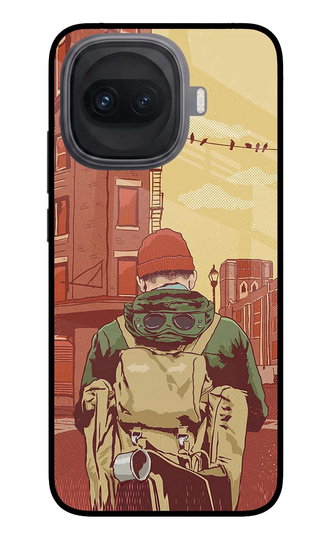 Adventurous iQOO 15R 5G Glass Case Back Cover by Casekaro