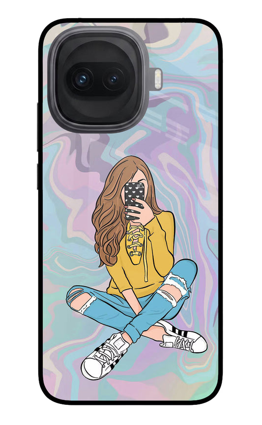 Selfie Girl iQOO 15R 5G Glass Case