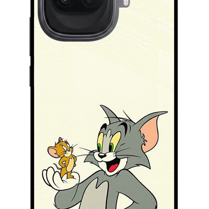 Tom & Jerry iQOO 15R 5G Glass Case