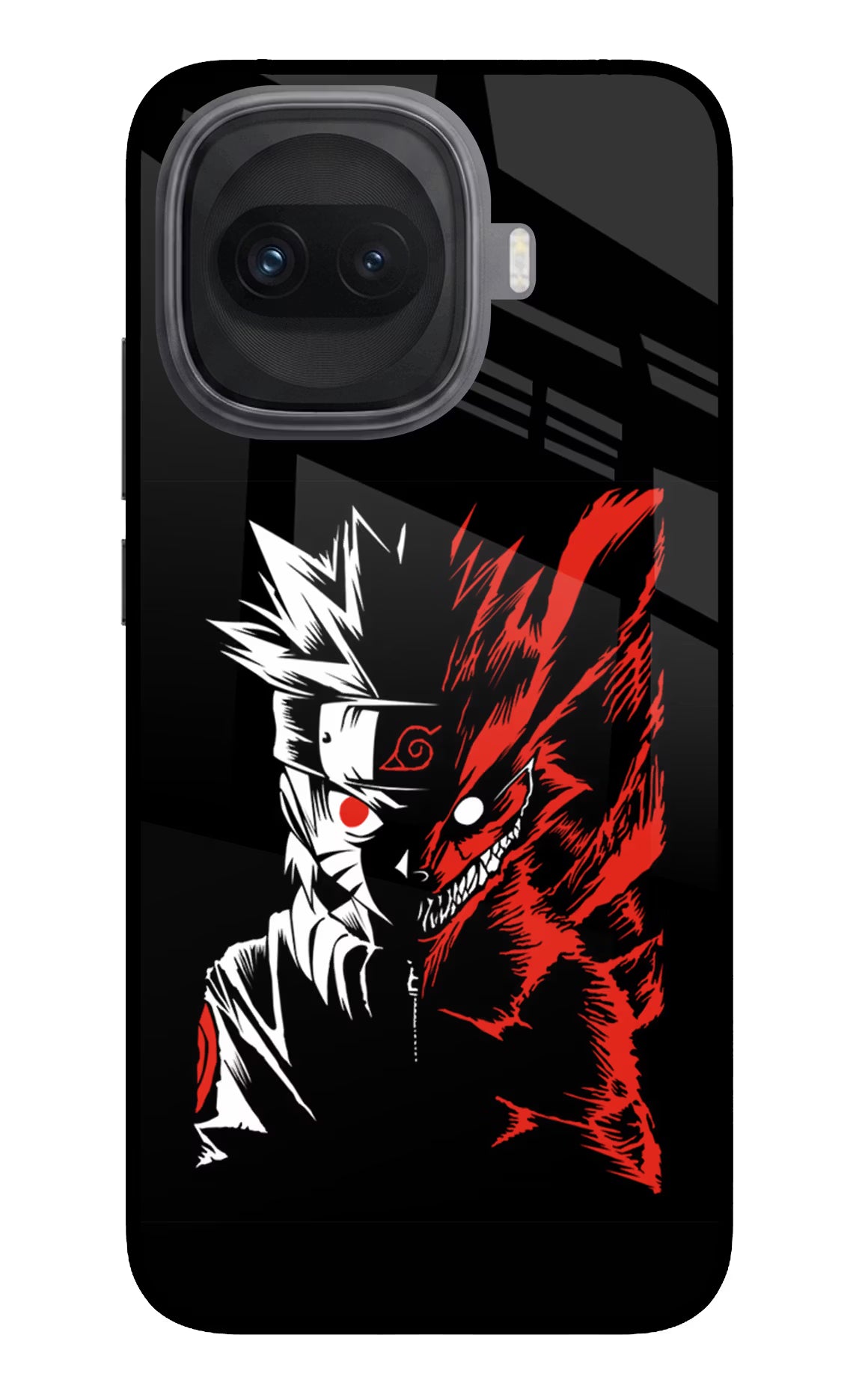 Naruto Two Face iQOO 15R 5G Glass Case