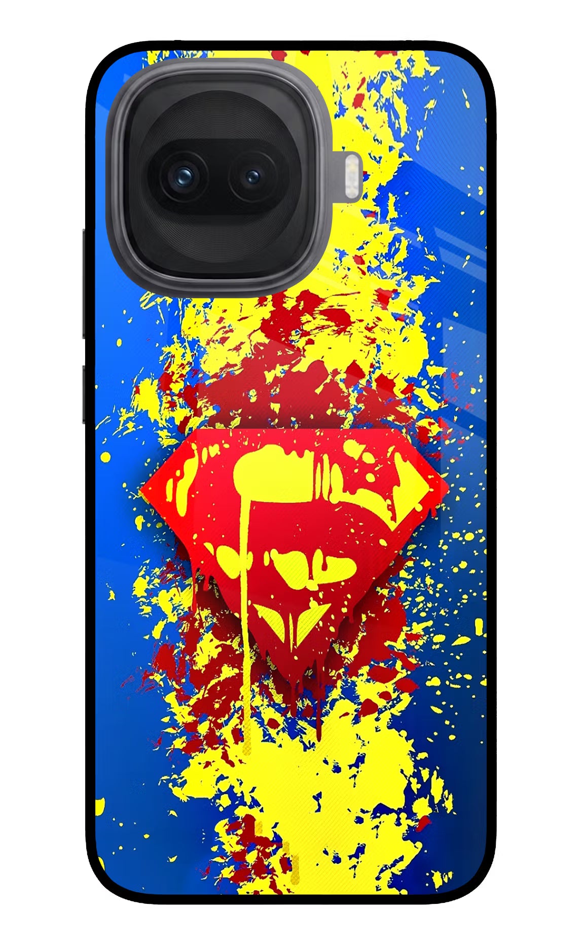 Superman logo iQOO 15R 5G Glass Case