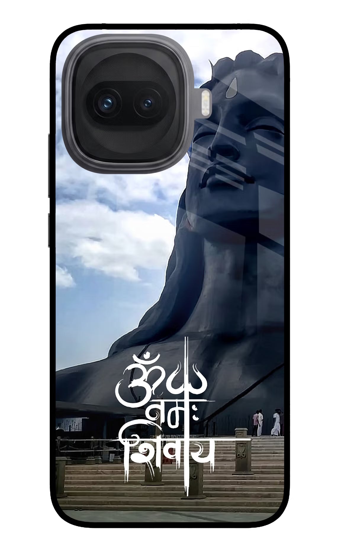Om Namah Shivay iQOO 15R 5G Glass Case