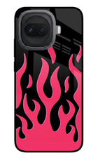 Fire Flames iQOO 15R 5G Glass Case