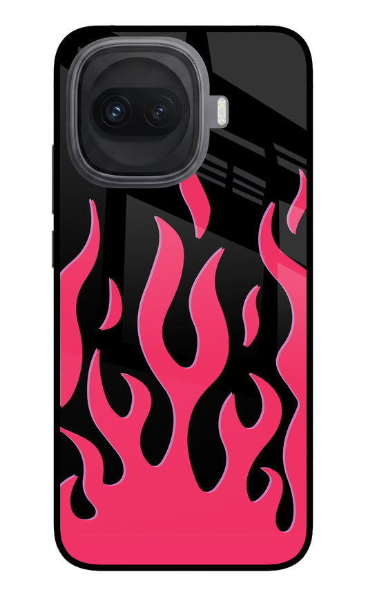 Fire Flames iQOO 15R 5G Glass Case