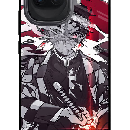 Demon Slayer iQOO 15R 5G Glass Case