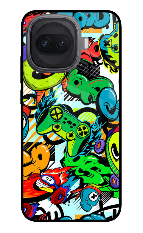 Game Doodle iQOO 15R 5G Glass Case