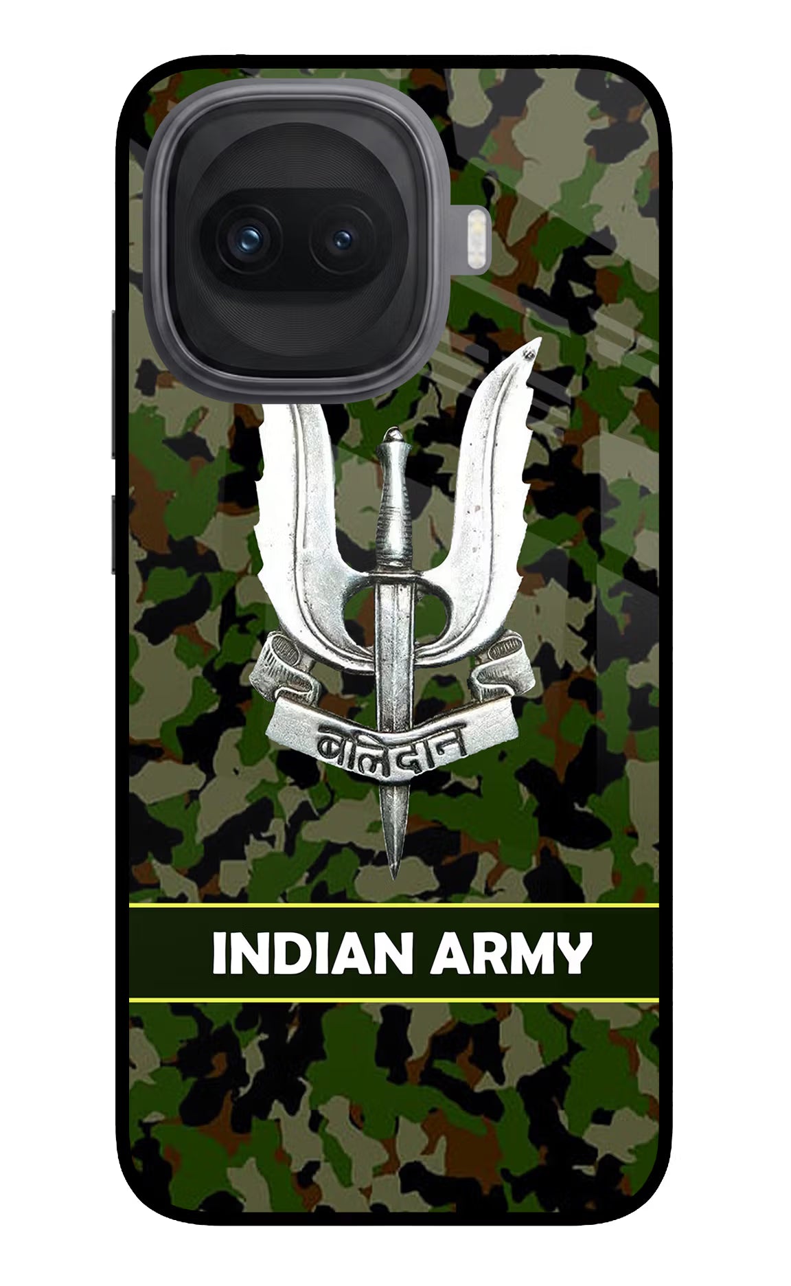 Balidan Indian Logo iQOO 15R 5G Glass Case Back Cover by Casekaro
