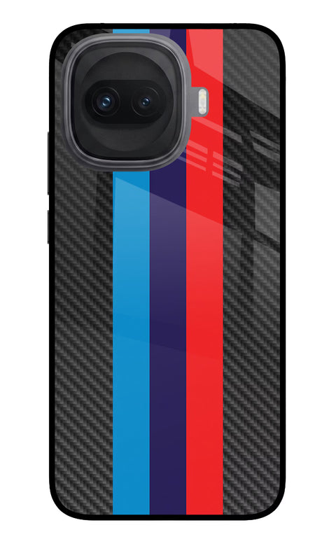 BMW Stripes Pattern iQOO 15R 5G Glass Case