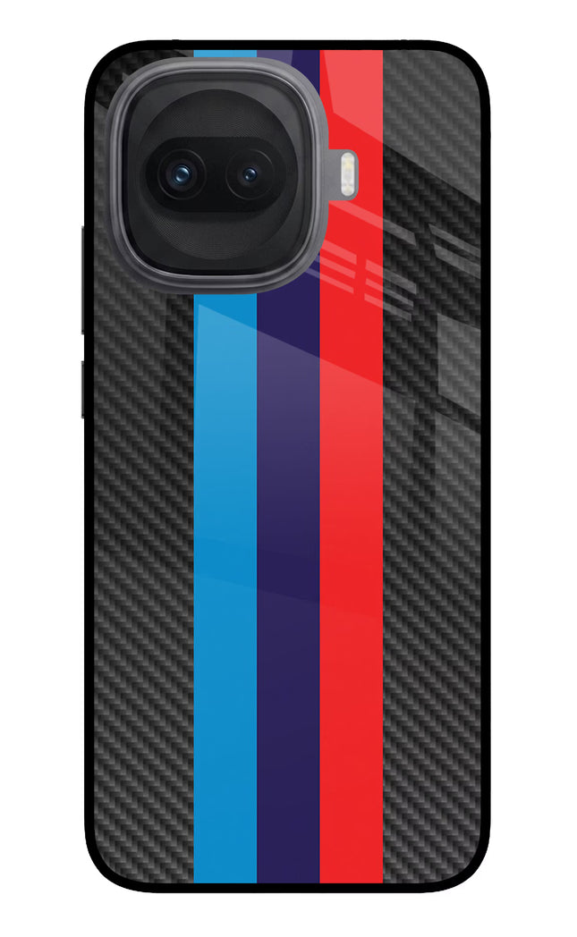 BMW Stripes Pattern iQOO 15R 5G Glass Case
