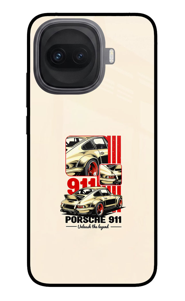 Classic Porsche 911 iQOO 15R 5G Glass Case Back Cover by Casekaro