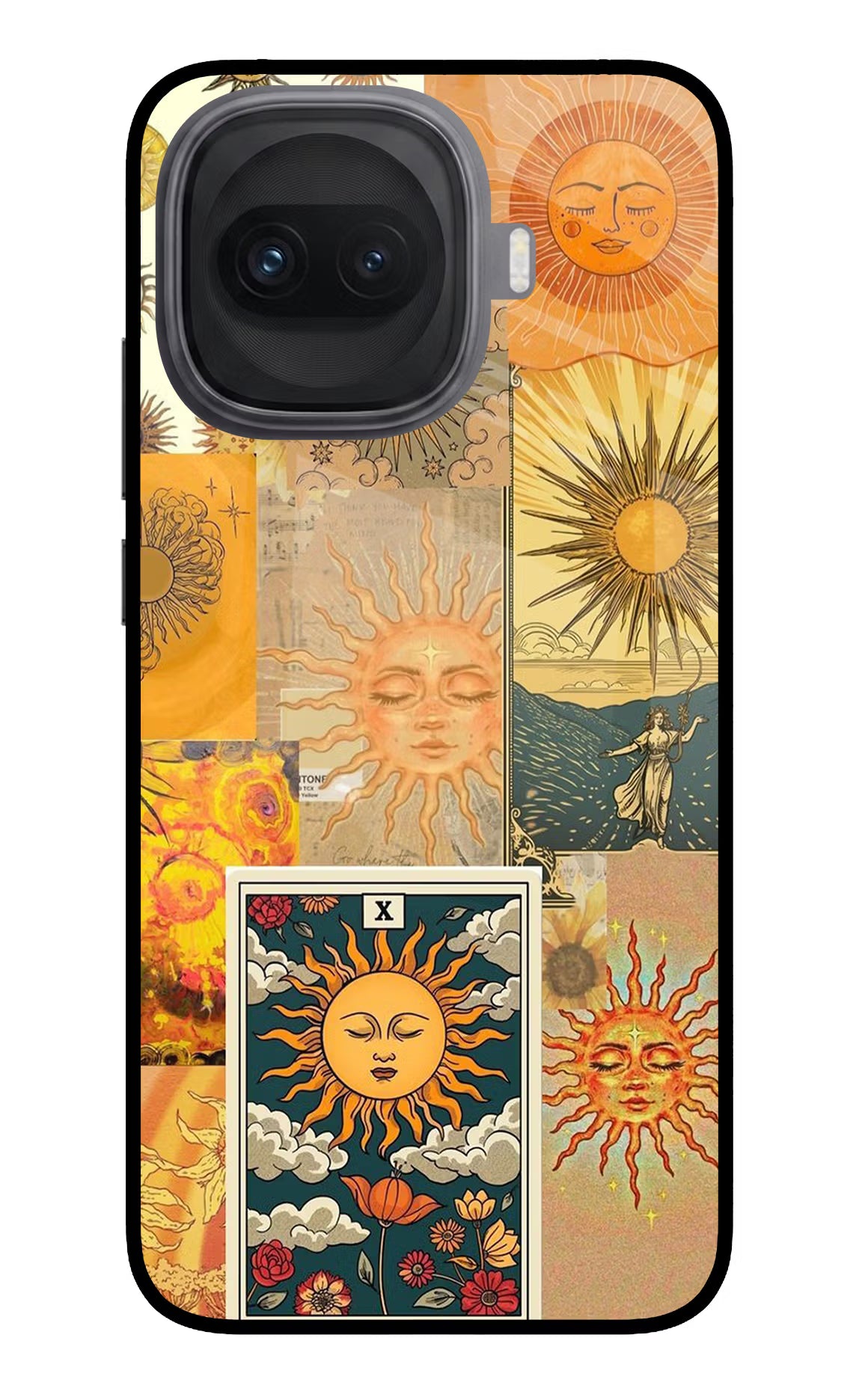 Sun iQOO 15R 5G Glass Case Back Cover by Casekaro